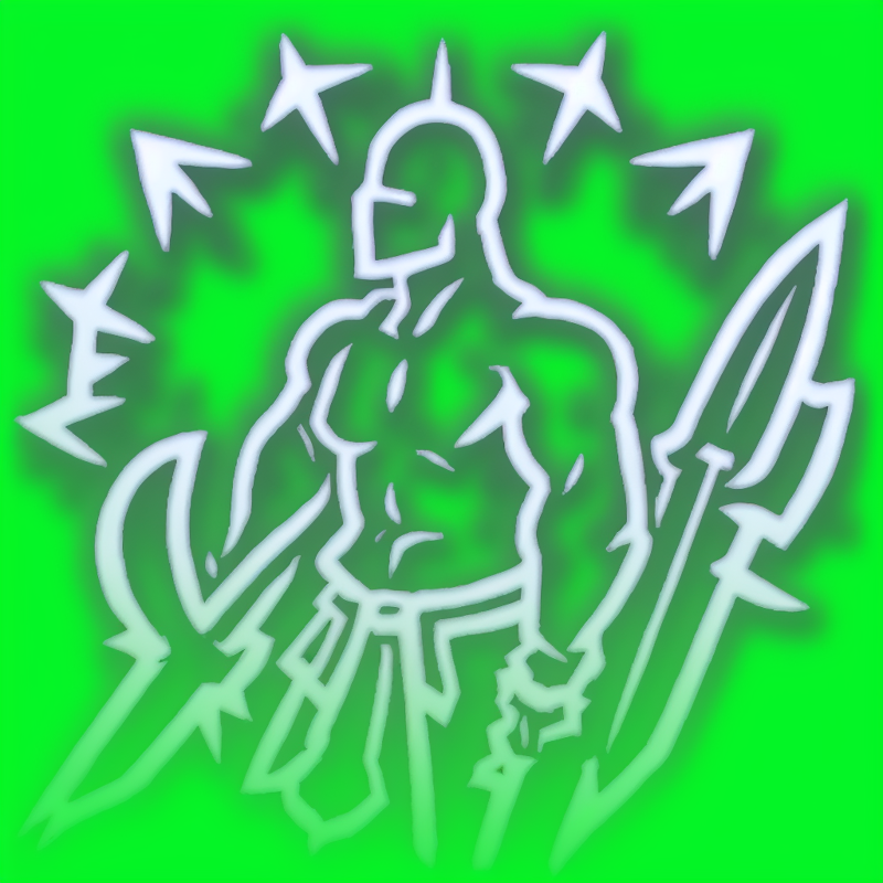 22072078-1650465311-bg3 action icon, war caster, weapon heroism barbarian magic, upper body, green background.png